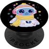 Bookworm Teacher Theme Library Reader Gr Agnello Libro Aperto Lettura Animale Amante Grafico Ritratto Pec PopSockets PopGrip Adesivo