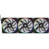 Thermaltake TS140 EX RGB | Integrated temperature sensor | 3-pack | Black