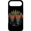 Nature Lover Outdoor Forest Wildlife Tre Custodia per iPhone Air Alberi di paesaggio della fauna selvatica amante all'aperto della natura della foresta retrò