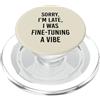 AI Vibe Code Programming Developer Humor Codifica divertente Vibe Agente AI Developer Prompt Ingegnere Coder PopSockets PopGrip per MagSafe