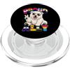 Proud Ally Polar Bear LGBTQIA+ Tees Orgoglioso alleato orso polare LGBTQ Pride Mese PopSockets PopGrip per MagSafe