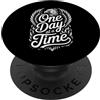 Sobriety Recovery Eagle Vintage Motivati Divertente Un giorno alla volta dicendo le ali di Phoenix PopSockets PopGrip Adesivo