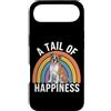 Boxer Puppy Lover PS Custodia per iPhone Air A Tail of Happiness Boxer Retro Rainbow