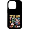 Retro Pixel Gamer Birthday Boys Apparel Custodia per iPhone 14 Pro 8 ° compleanno ragazzo retrò videogioco 8 anni Pixel Art