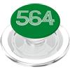 City & State Olympia Washington 564 Codice area Patriota locale Americano PopSockets PopGrip per MagSafe