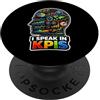 PeeKay Apparel - Fun Mentalità guidata dai KPI PopSockets PopGrip Adesivo