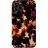 generic Custodia per iPhone 11 Pro Max Motivo nero ambra tartaruga scuro