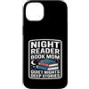 Book Mom Night Reader Quiet Reading Love Custodia per iPhone 14 Plus Libro per lettori notturni Mom Quiet Nights Deep Stories