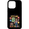 Retro Pixel Gamer Birthday Boys Apparel Custodia per iPhone 15 Pro Max 8 ° compleanno ragazzo retrò videogioco 8 anni Pixel Art