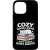 Ragdoll Cat Mom Cozy Reading Nights Custodia per iPhone 13 Pro Max Cozy Book Lover Ragdoll Mamma Soft Pages Quiet Nights