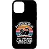 Persian Cat Mom Reading Book Lover Custodia per iPhone 12 mini Mamma persiana amante dei libri Solo un altro capitolo con il mio gatto