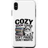 Ragdoll Cat Mom Cozy Reading Nights Custodia per iPhone XS Max Cozy Book Lover Ragdoll Mamma Soft Pages Quiet Nights