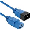 ACT C20 - C21 Cavo di alimentazione C21 Femmina a C20 Cavo di prolunga IEC 60320 Cavo di alimentazione 1 m Blu, per server PDU UPS - AK5365