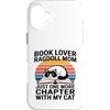 Ragdoll Cat Mom Reading Book Lover Custodia per iPhone 16 Plus Book Lover Ragdoll Mom Solo un altro capitolo con il mio gatto