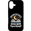 Night Reading Mom Moon Reader Book Lover Custodia per iPhone 17 Moon Reader Book Mom Beyond Midnight Reading