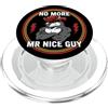 Unhinged Alpha Wolf Meme Niente più Mr Nice Guy Funny Alpha Wolf Meme Unhinged Brainrot PopSockets PopGrip per MagSafe