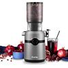 Fretta Estrattore frutta e verdura, apertura 108MM e capacità di 1L estrattore di succo, 200W centrifuga Lenta, 99% nutrienti preservati, senza BPA, facile da smontare e pulire