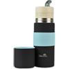 Delicatino - Matelisto Autocebante Nero, Thermos e Bombilla 3 in 1 in acciaio inox, isolamento a doppia parete, Bombilla de Té Mate, Yerba Mate, Mate Tee, 500 ml