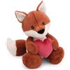 NICI Peluche Love Volpe Miro con Cuore 25 cm - Morbido e Tenero, Idea Regalo | 63356