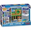 Funko Bitty Boxes: Sonic the Hedgehog - Sonic 2 Diorama Set with Sonic and Tails
