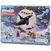 Collecta - Calendario dell'Avvento - 24 Mini Figure dell'Oceano - Include 6 Carte AR - +3 (Deqube 90184303)