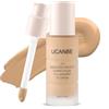 UCANBE Fondotinta e Correttore 2-in-1 - Alta Copertura e Finish Opaco - Arricchito con Acido Ialuronico - Trucco Viso a Lunga Durata per Pelli Grasse, Miste e Normali, 30ml (Beige sole)