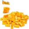 BRICK Flip LEGO 2x4 Mattoncini Classic, Arancione chiaro, 100 pezzi - Parti singoli nella confezione grande, mattoni basici | Basic Bricks (3001)
