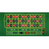 Mondo Tessuti - Tappetino da gioco - Texas Hold'em Poker Black Jack Roulette - Alta Qualità Made in Italy (Roulette)