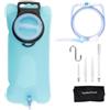 TopQuaFocus Kit borsa per clistere portatile Borsa per clistere per uomo Donna Pulizia del colon Anel Douche Uomo 2L