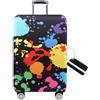 MosaiRudo Spessore Elastico Coperture per Valigie Applicare alla 18 ''-32 ''Valigie, Viaggio Luggage Trolley Case Suitcase Luggage Cover Protector (C2262, XL)