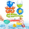 Taufe Giochi Bagnetto Neonato 1-4 Anni, Giochi Vasca da Bagno Bambini, Animali Giochi per Bagnetto, con Ventosa e Pala, Regalo per Ragazzi e Ragazze (C)