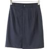 Suitsupply Gonna Donna 34 Blu Navy 100% Lana Foderato Classico Formale Ventilato