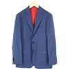 Suitsupply Sienna Blazer Uomo UK40R Super 130's Lana A Quadri Foderato Abito