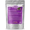 ALIBOOSTER Polvere di taro viola 200 g - 100% pura - Per bubble tea, tè al latte, frullati, pasticceria - Colore viola naturale - Confezione richiudibile