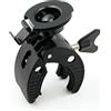 RHINORO Supporto per manubrio di moto compatibile con navigatori satellitari GPS Garmin Nuvi 42 44 51 52 54 55 56 57 58 65 66 67 68 70 71 LM LMT Traffic