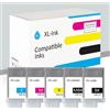 XL-Ink Compatibile con Canon PFI-120 (MBK/BK/C/M/Y), PFI-120BK PFI-120C PFI-120M PFI-120Y Compatibile con Canon ImagePROGRAF TM-200 TM-205 TM-300 TM-305 Printer (confezione da 5)