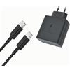 Goodovo 45W USB-C caricabatterie super per Samsung Galaxy S26/S26+/S25 Ultra/S25+/S25/S24 Ultra/S24+/S24/S23 Ultra/S22/S21/A16/A15/A25/A06, Z Fold 6/Flip 6, USB di tipo C con cavo C-C da 1,8 m alimentatore