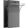 REY Pack 3X Cover in Gel TPU Trasparente per Sony Xperia XZ1, Ultra Sottile 0,33 mm, Morbido Flessibile, Custodia Silicone