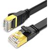Yauhody Cavo Ethernet Cat 8 20M, 40Gbps 2000MHz Cavo Lan Piatto SFTP Schermato RJ45 Cavo di Rete Alta Velocità Inrernet Cable, per Modem/Router/Switch, più Veloce di Cat5e/Cat6/Cat7 (Nero)