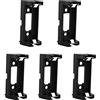 HALJIA, scatola porta batteria al tipo CR123A CR123 con clip per saldatura, 5 pezzi, colore nero