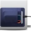 Afterplug Custodia Adesiva 2 Tasche per Disco Fisso per Laptop, Porta Oggetti Adesivo Riutilizzabile per SSD Esterno Portatile, HDD, Mouse Sottile e Cavi (Grande - Compatibile con SSD e Dischi 2,5)