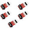 JZK 5 pz TRRS 3.5mm Audio Jack Breakout Board, cuffie Video MP3 Jack Socket Module, TRRS 3.5mm Jack Breakout Headset Audio Stereo Microfono Jack Modulo Interfaccia