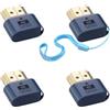 Duttek Adattatore HDMI fittizio 4K per monitor virtuale, adattatore headless per Windows Mac OSX Linux, supporta fino a 4K a 60Hz (senza indicatore, confezione da 4)