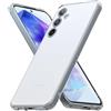 Ringke Fusion Compatibile con Cover Samsung A55, Protezione da Ditate e Macchie, Custodia Antiurto con Buon Grip Disegnato per Cover Samsung Galaxy A55 5G - Matte Clear