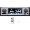 iFrego Autoradio Bluetooth,Stereo Auto Bluetooth, Autoradio 1 Din Radio Bluetooth Auto Supporta Vivavoce Lettore MP3/Radio FM, USB Per La Riproduzione Di Musica USB/WMA/WAV/TF Multimediale Telecomando