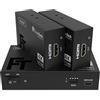 FeinTech SX230 HDMI 2.0 Splitter 1 in 2 Out + Loopthrough 60m Extender over CAT LAN 4K 60Hz