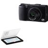 JJC Protezione per schermo JJC 9H compatibile con Ricoh GRIV, GR4, GR IV HDF, monocromatica, vetro temperato da 0,3 mm per LCD, antigraffio, antipolvere e anti-impronte (facile da installare)