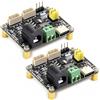 Waveshare 2PCS Serial Bus Servo Driver Board, Integrates Servo Power Supply & Control Circuit, Applicable for ST/SC Series Serial Bus Servos, Small Size, Easy to Integrate
