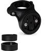 OcioDual Supporto Compatibile con Garmin Mountain Bike, Radar Bici Posteriore Compatibile Supporto Garmin Mtb, Support Edge 530, 1040, Varia RTL510 RTL515, Compatibile con Accessori GoPro