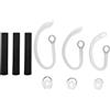 SG Store Set di 3 gommini di ricambio in silicone per auricolari, con gancio per orecchio, tubo in schiuma, compatibile con cuffie Plantronics CS540, Savi W440, W740, accessori